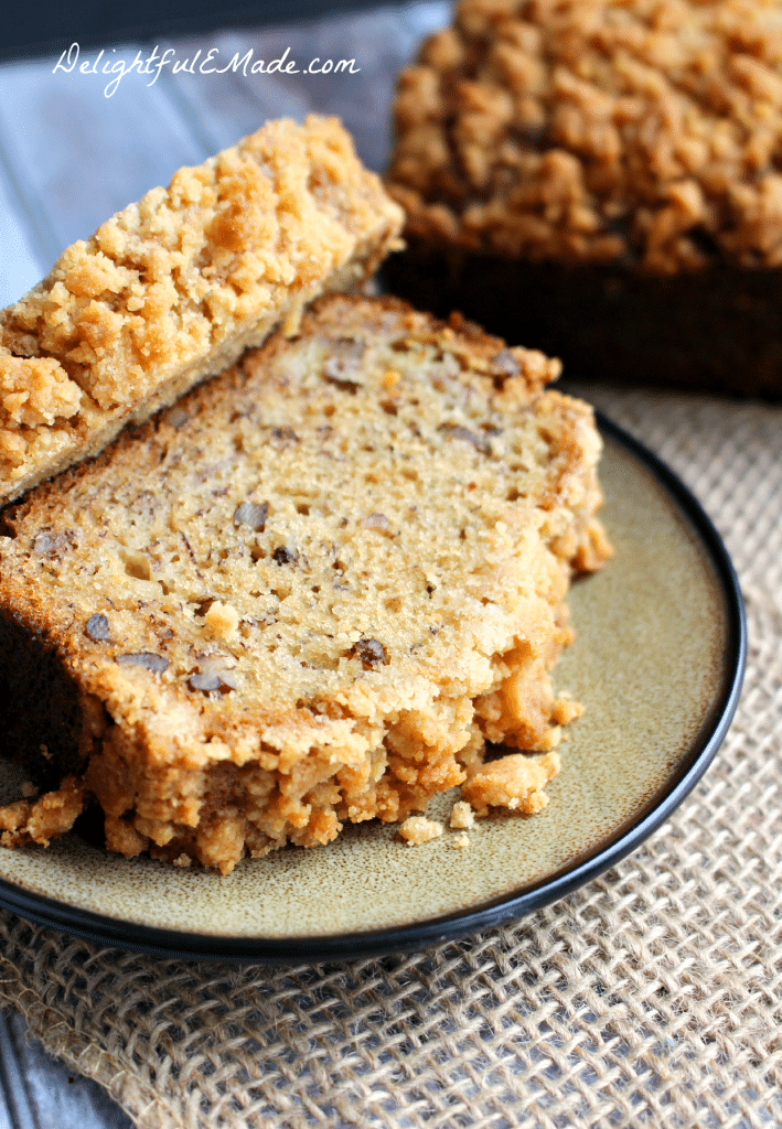 Purple Ribbon Banana Bread