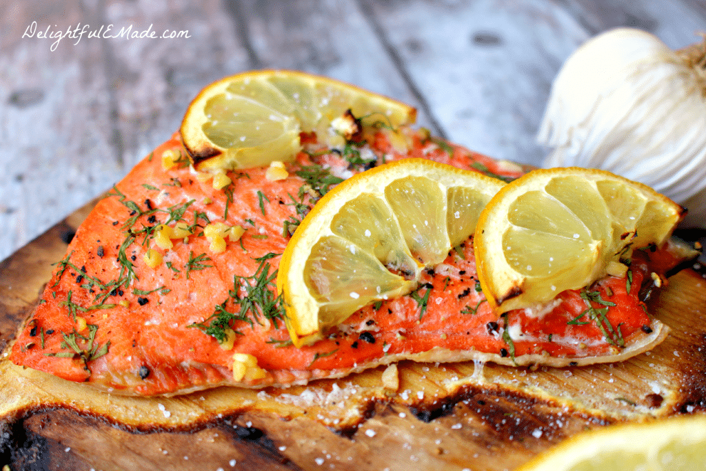 Grilled on a gas or charcoal grill, this salmon is easy, delicious and has just a few simple ingredients. The perfect healthy, delicious summer dinner!