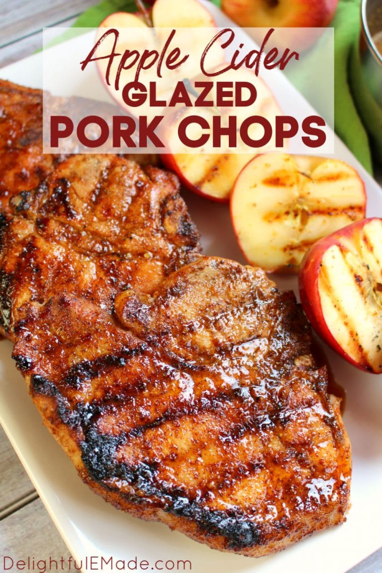 bone in pork chops in oven apple cider vinegar