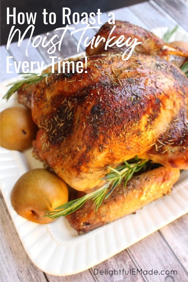 I'll show you how to cook a moist turkey in just three easy steps. I'll show you how to brine a turkey, which is the secret to getting a juicy and flavorful bird every time!