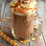 Flavored with Amaretto Liquor for a subtle almond flavor and rich chocolate, this Amaretto Hot Chocolate is the most decadently delicious drink perfect for a cold night!