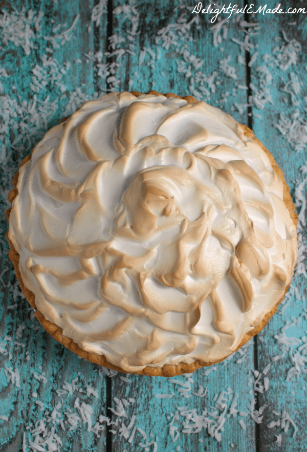 The cream pie recipe of your dreams! This classic Coconut Cream Pie is made with a gorgeous meringue and perfectly creamy coconut custard filling.  My mom is famous for this pie for good reason - it's completely incredible!