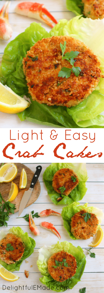 The best crab cakes you'll ever have! Filled with sweet, delicious Alaskan Snow Crab, and seasoned with fresh ingredients, these crab cakes will be a perfect dinner solution any night of the week!