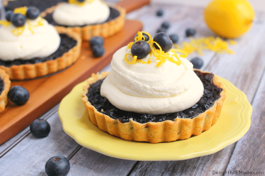 Easy Blueberry Tart Recipe Delightful E Made