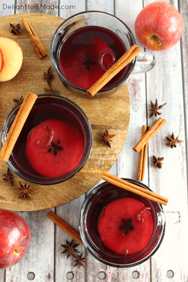 Slow Cooker Mulled Wine - Mountain Mama Cooks