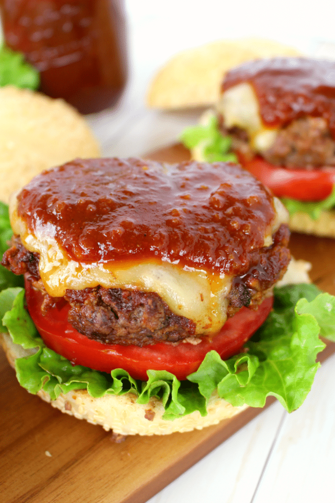 The perfect recipe for smokey, spicy & sweet barbecue sauce! Fantastic for burgers, chicken, pork chops and ribs, this simple BBQ sauce will be your new go-to recipe for grilling season!