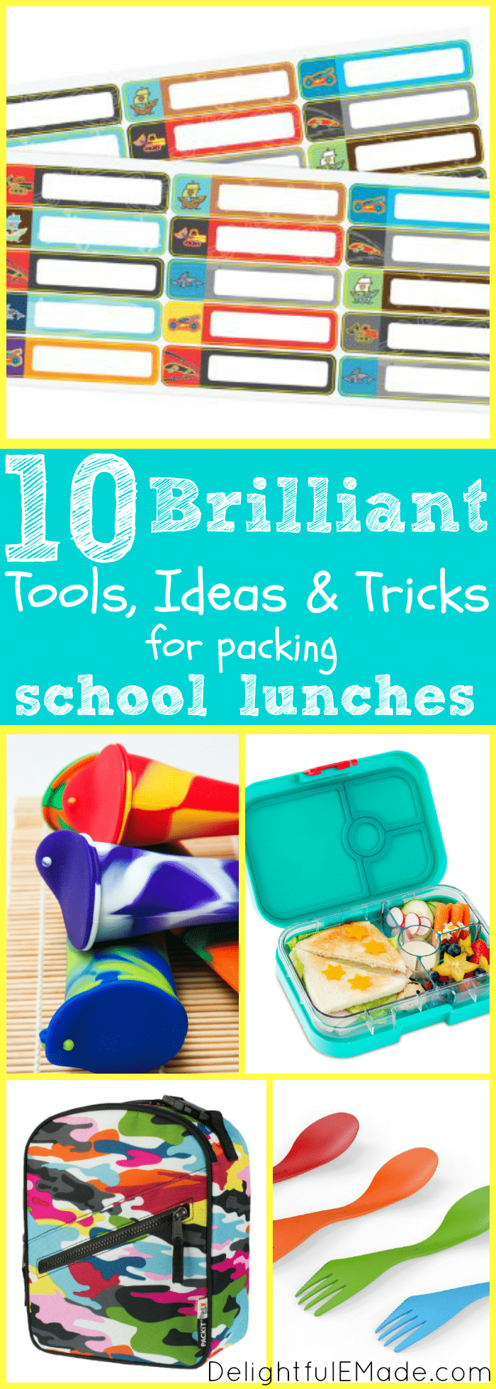 These brilliant lunch packing tools are super helpful in getting lunches ready, and everyone out the door on busy mornings! Lunchboxes, utensils, containers along with recipe ideas will help streamline mornings and help your kids eat a little healthier in the process!