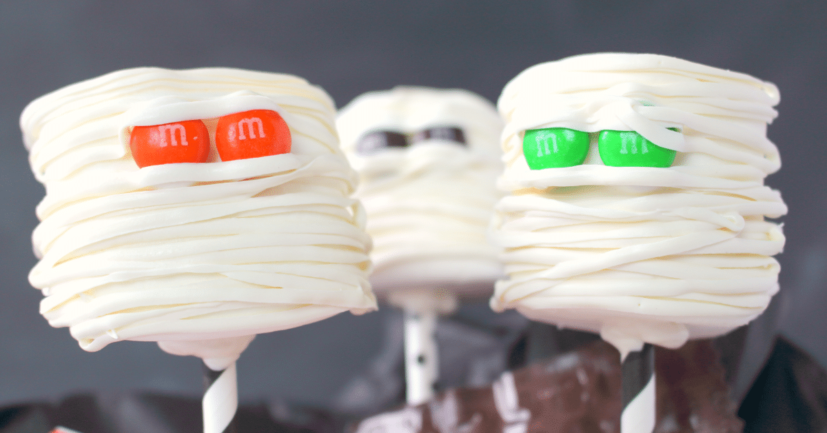 1989 Yummy Mummy w Bat Marshmallows, Here's a Yummy Mummy b…