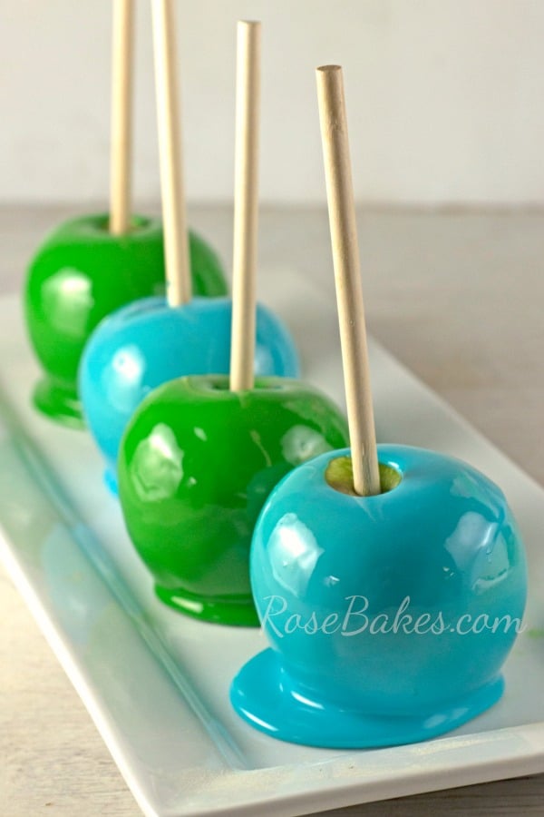 Homemade Candy Apples (Any Color!)
