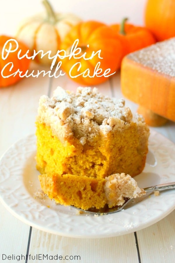 pumpkin crumb cake recipes