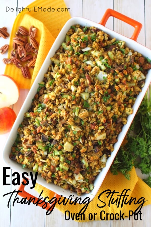 Everything Thanksgiving Stuffing - The BEST Thanksgiving Stuffing Recipe