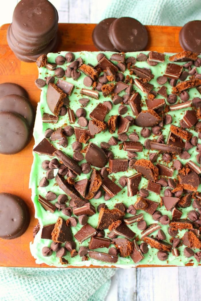 Ultimate Thin Mint Brownies - Delightful E Made