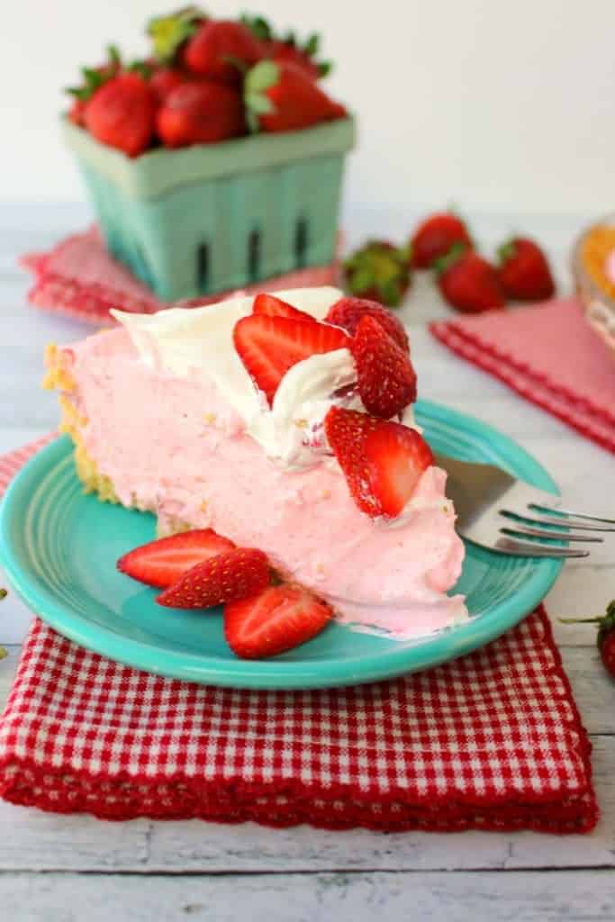 The most amazing strawberry pie recipe you'll ever have! Not only is this recipe easy and no-bake, its made with fresh strawberries, cream cheese and a Golden OREO crust. It's perfect for Easter, Mother's Day or any spring or summer celebration!