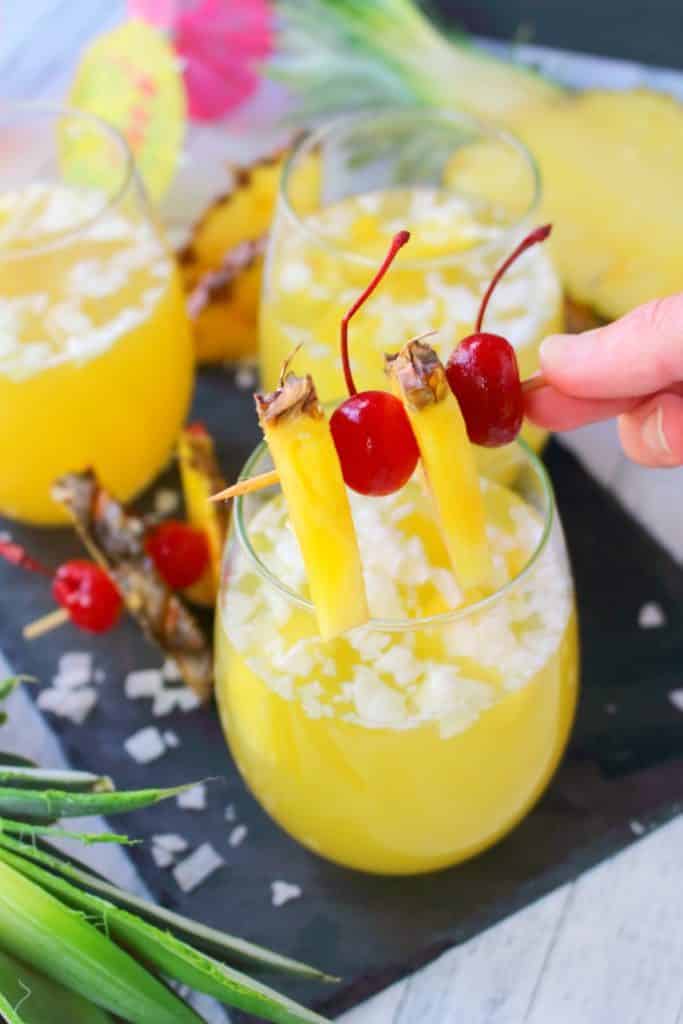 Pina Colada Champagne Punch The BEST Champagne Punch Recipe!