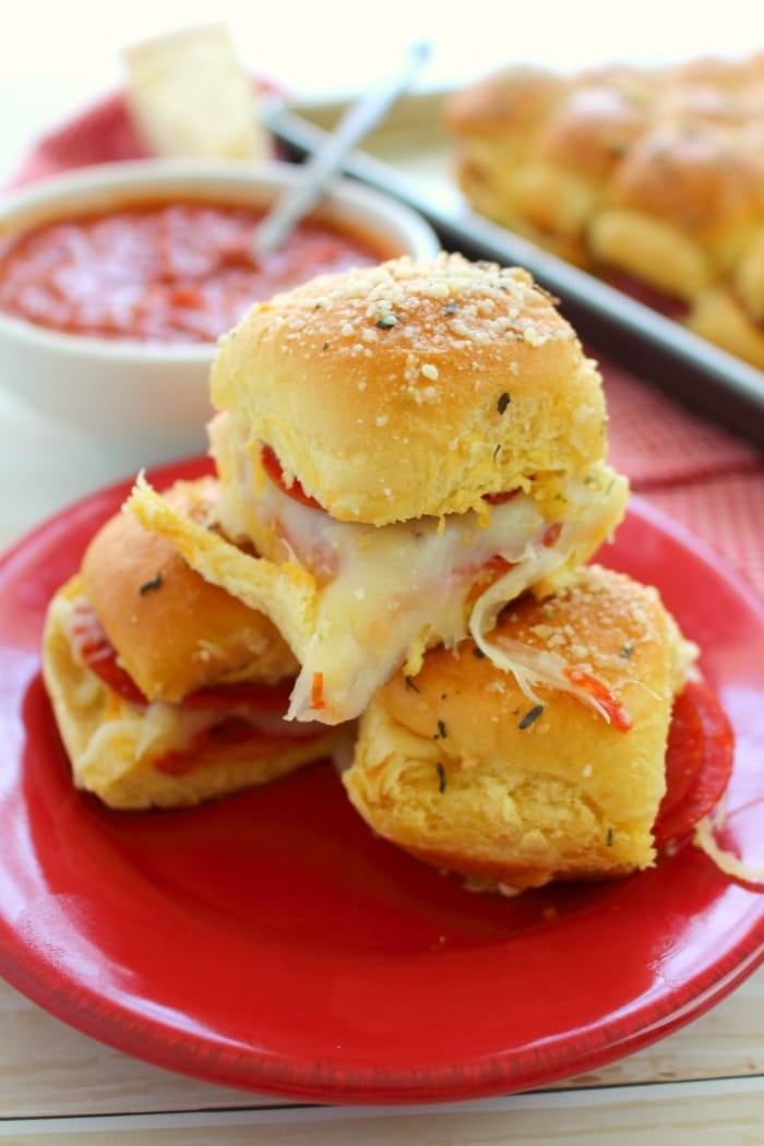 Pepperoni Pizza Sliders Delightful E Made