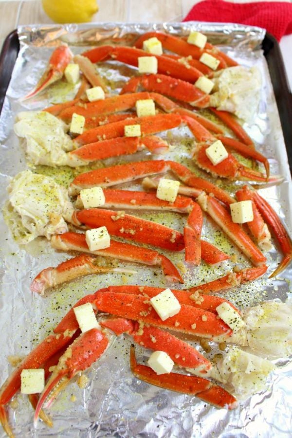 Oven Baked Snow Crab Legs - Delightful E Made