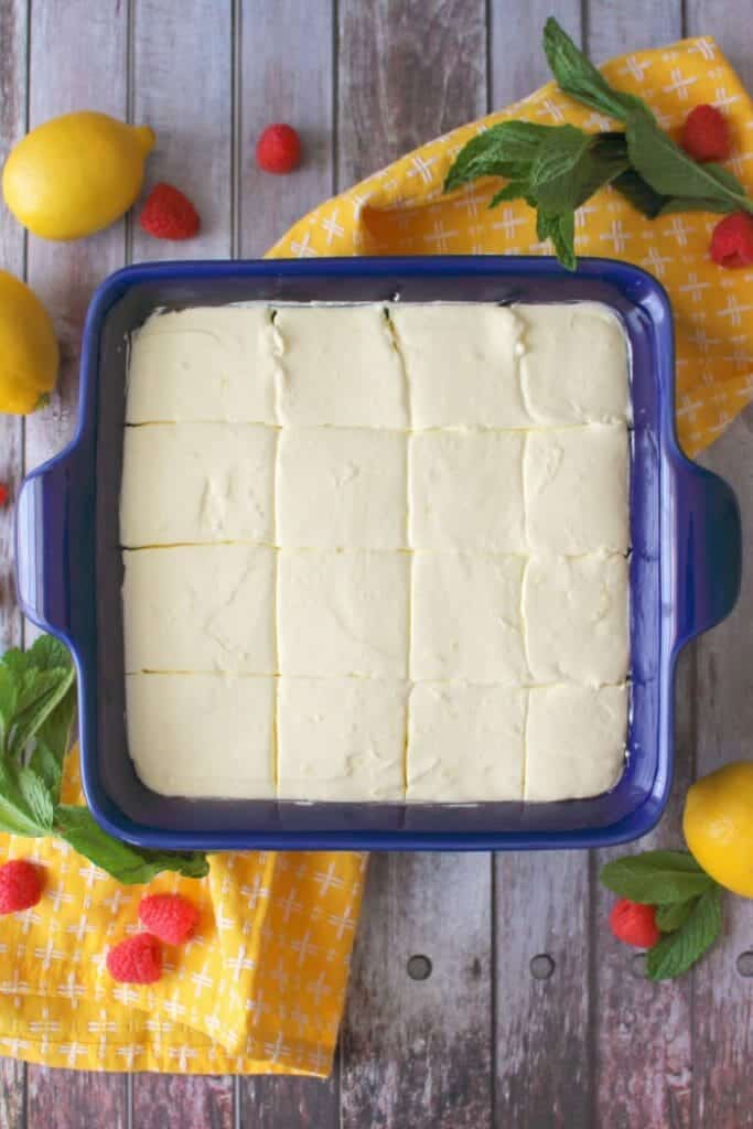 If you love an amazing lemon dessert, then these No Bake Lemon Cheesecake Bars will be your new bae! Made with a lemon OREO crust, and a creamy, no bake cheesecake filling, these easy cheesecake bars will be your new go-to dessert!