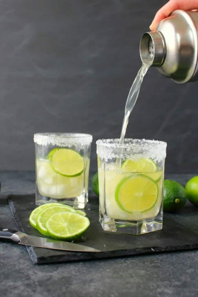 Enjoy your favorite cocktail without all of the guilt! This simple Skinny Margarita is an amazing way to imbibe without all of the calories and sugar. Fresh, easy and completely delicious!
