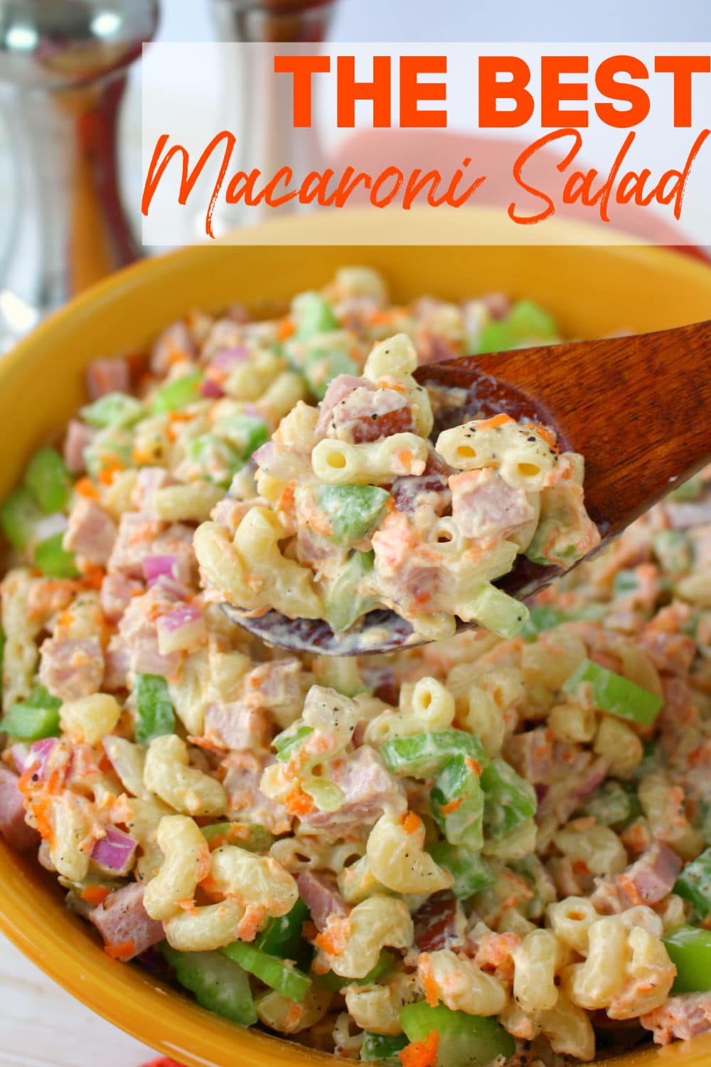 traditional macaroni salad