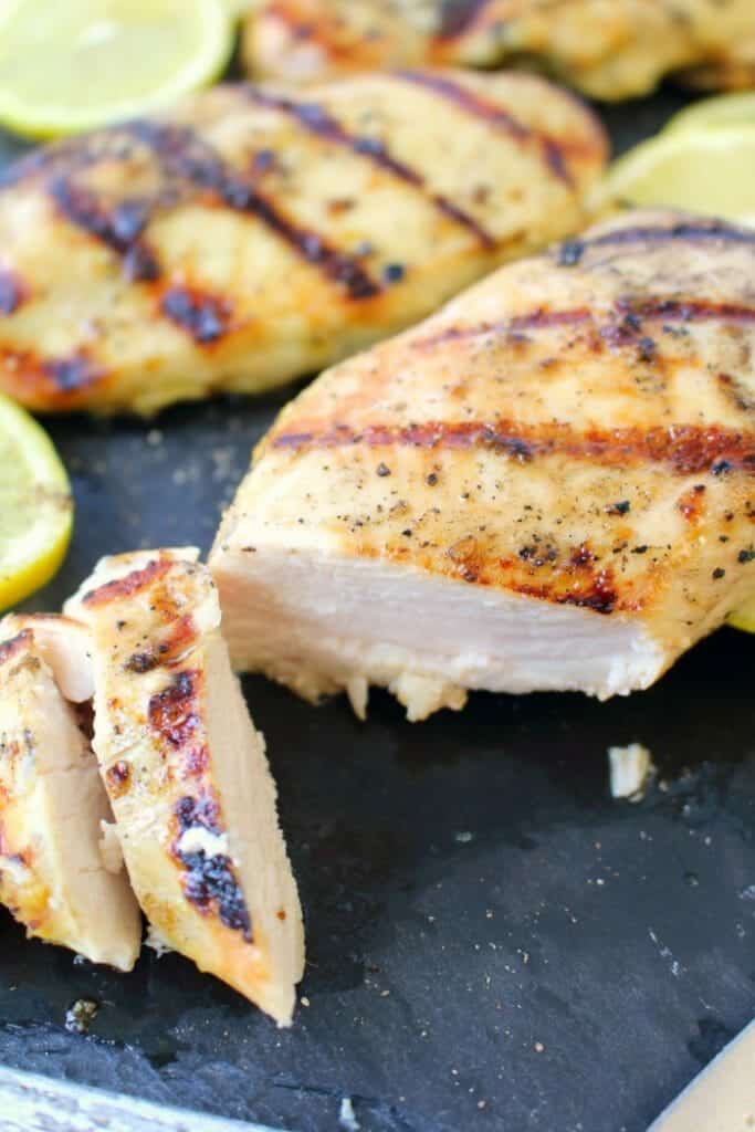 Meet your new favorite grilled chicken recipe! This savory, delicious Lemon Pepper Grilled Chicken comes together quickly and easily, making it the perfect dinner solution. Great with chicken breasts, legs or thighs!