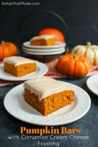 The BEST Pumpkin Sheet Cake with Cream Cheese Frosting!