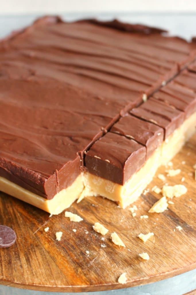 If you're looking for an amazing peanut butter fudge recipe look no further! This incredible Layered Chocolate & Peanut Butter Fudge is super simple to make and the perfect Christmas candy recipe!