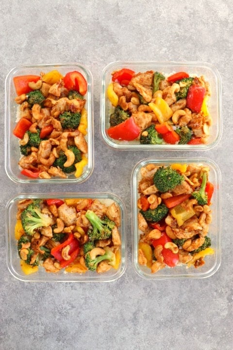 Healthy Cashew Chicken Recipe - Delightful E Made