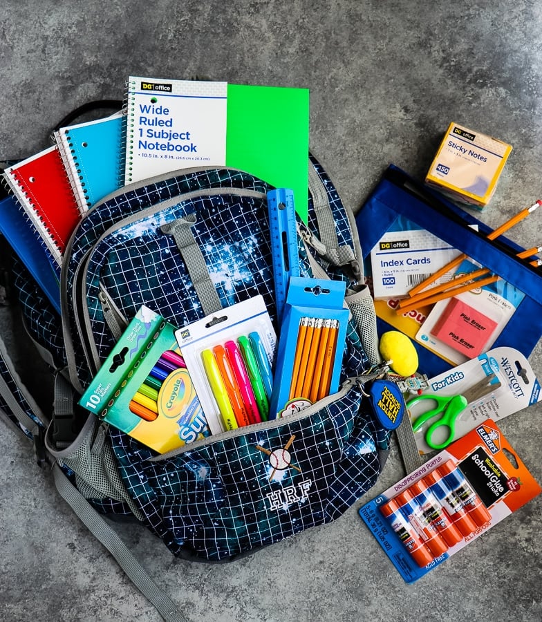 Back to School Lunch Supplies + How to Organize Them!