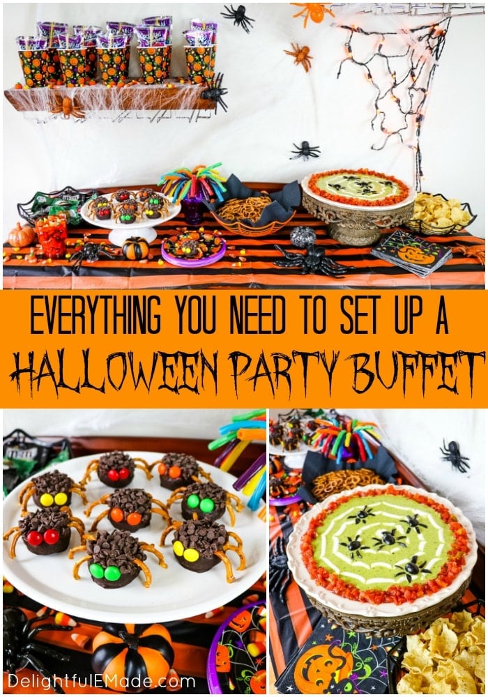 Halloween Food Buffet