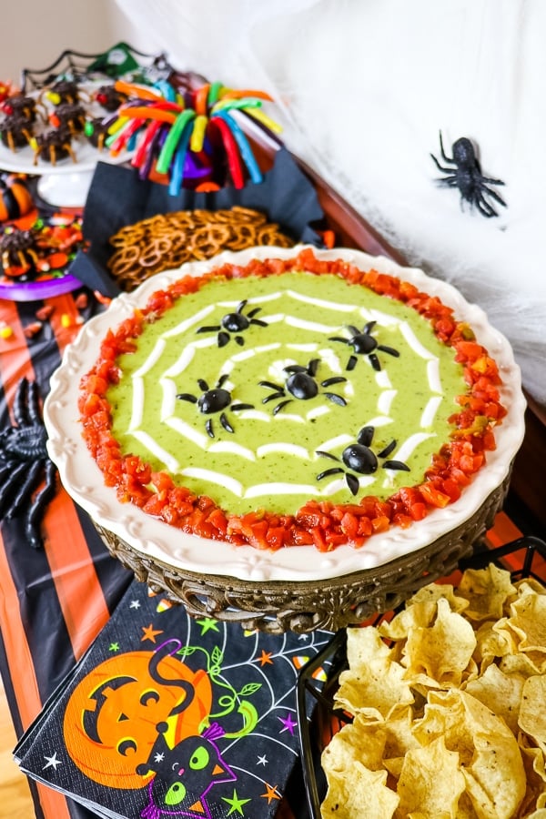 Looking for some awesome Halloween buffet ideas? I’ve put together some of my favorite Halloween party appetizers and sweet treats from Dollar General to create a simple, fun and budget-friendly Halloween party buffet!