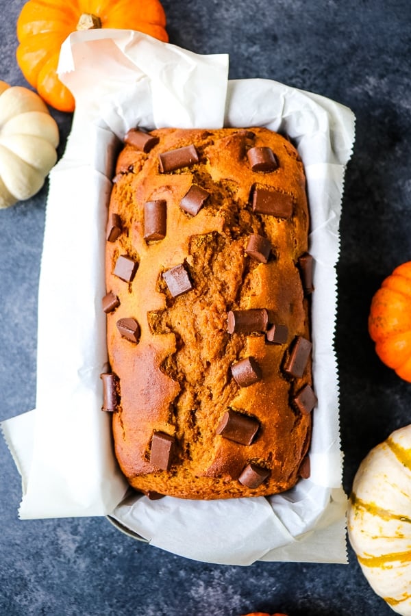 Looking for a way to make pumpkin bread healthy? I've got you! My Healthy Pumpkin Bread Recipe leaves out the unhealthy oil and refined sugar and replaces it with good-for-you ingredients. It's moist, flavorful and completely delicious!