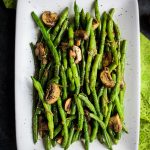 Looking for a healthy Green Bean Casserole option? This recipe for Sauteed Green Beans with Mushrooms and Shallots is an amazing option!