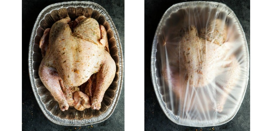 This simple method for How to Dry Brine a Turkey is easy and a great way to add additional flavor to your bird! My Dry Brine Turkey Recipe includes rosemary, citrus and allspice - once you brine your turkey with this recipe, you'll never go back!