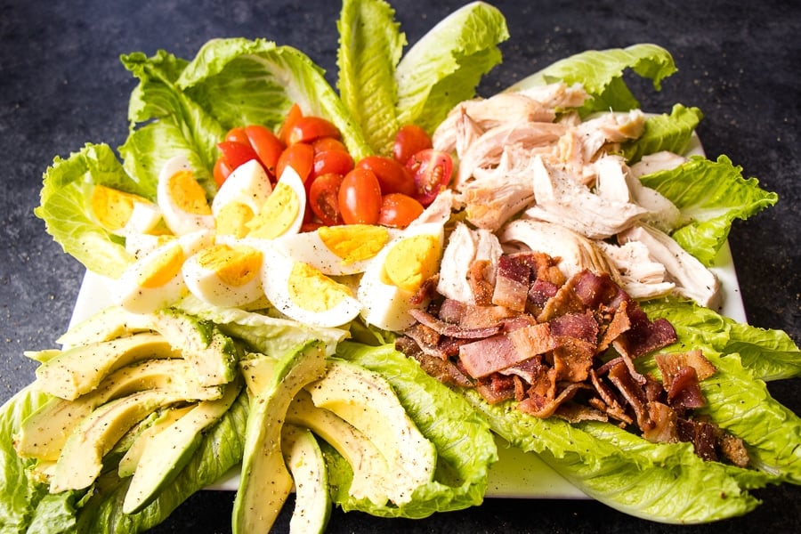 Healthy Chicken Cobb Salad