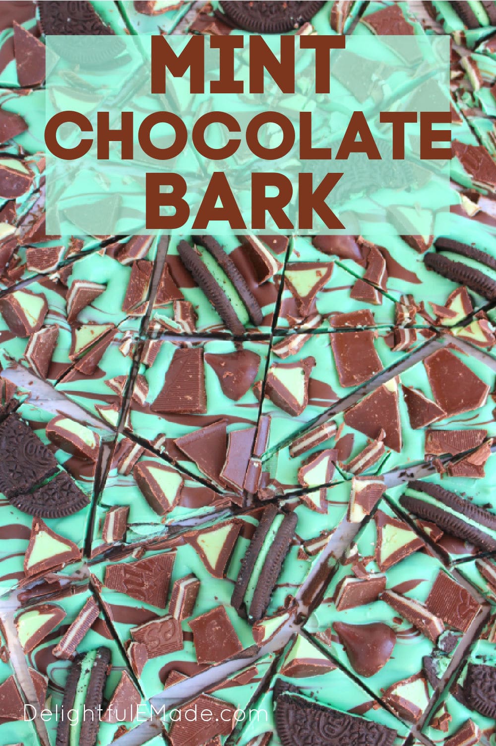 Loaded Mint Chocolate Bark | 6-Ingredient Chocolate Bark Recipe!