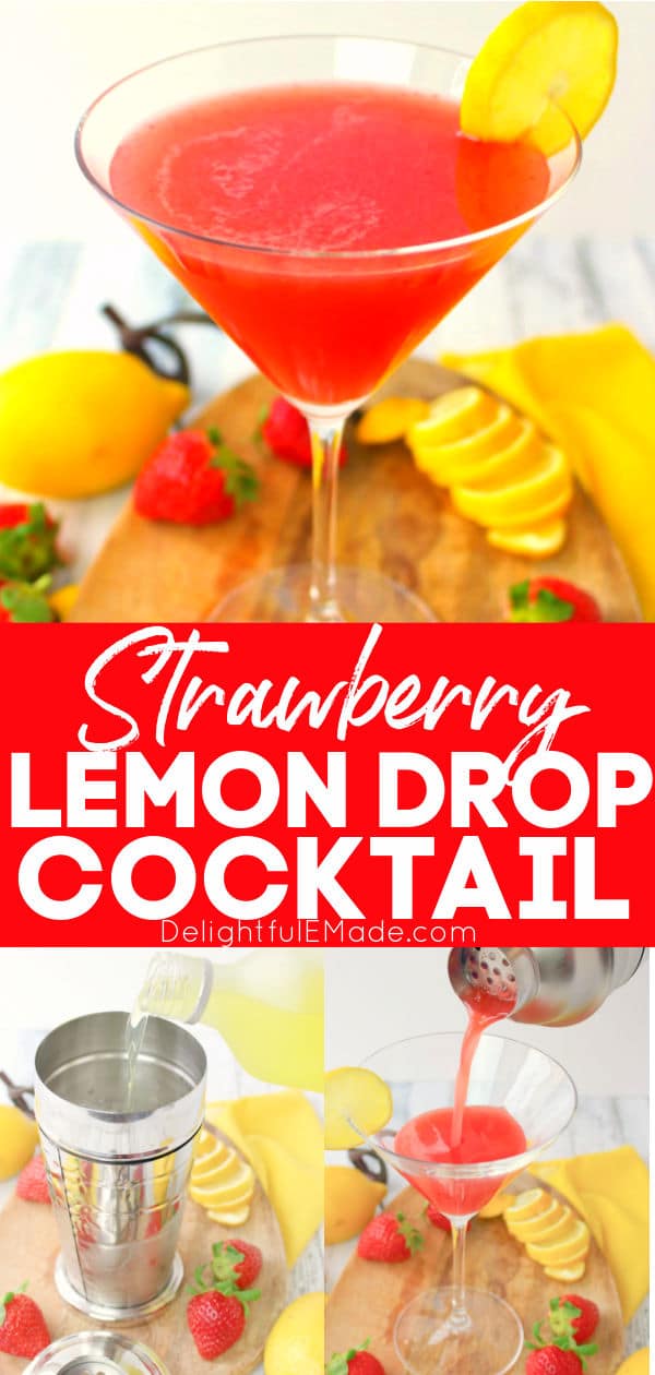 Strawberry Lemon Drop - Flavor the Moments