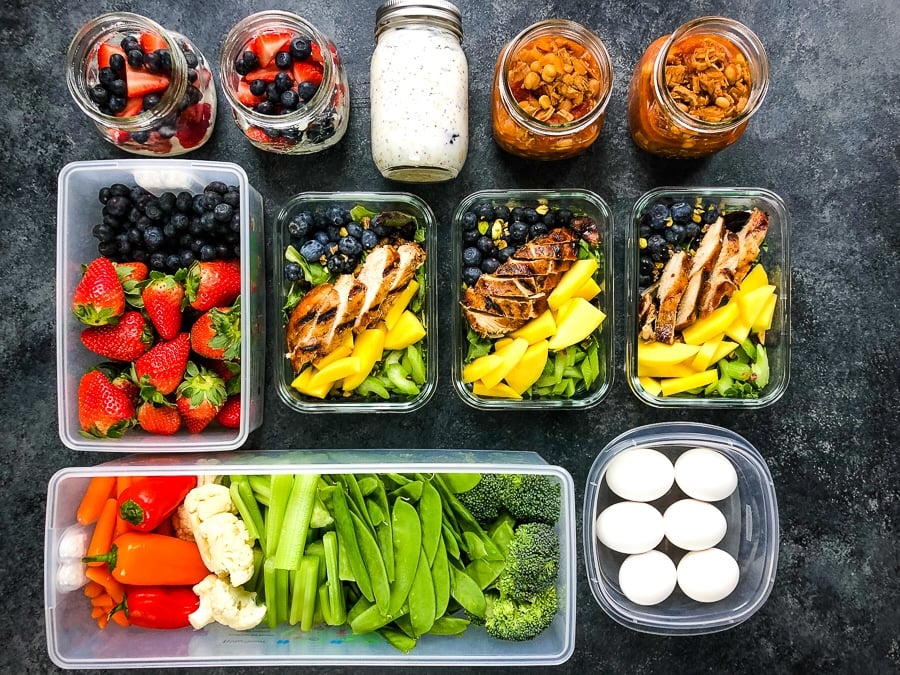 5 Healthy Meal Prep Ideas for the Week | Delightful E Made