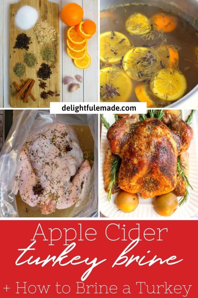 Apple Cider Turkey Brine with Citrus, Ginger, & Herbs • The Good