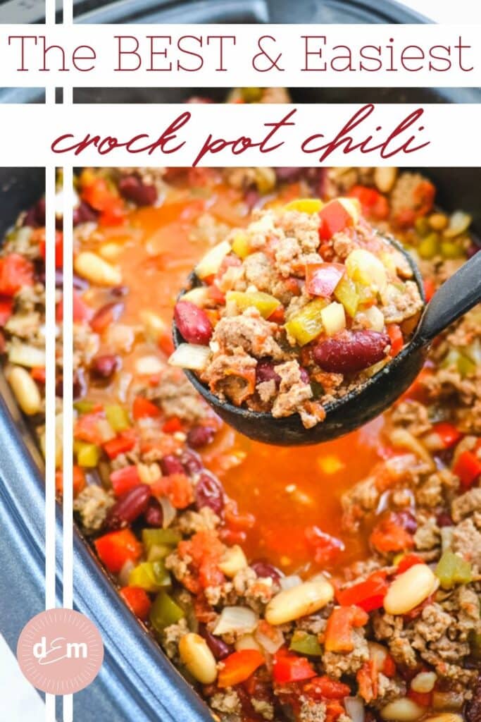 Crock Pot Chili (Easy Prep And Loaded With Flavor!) - Our Zesty Life