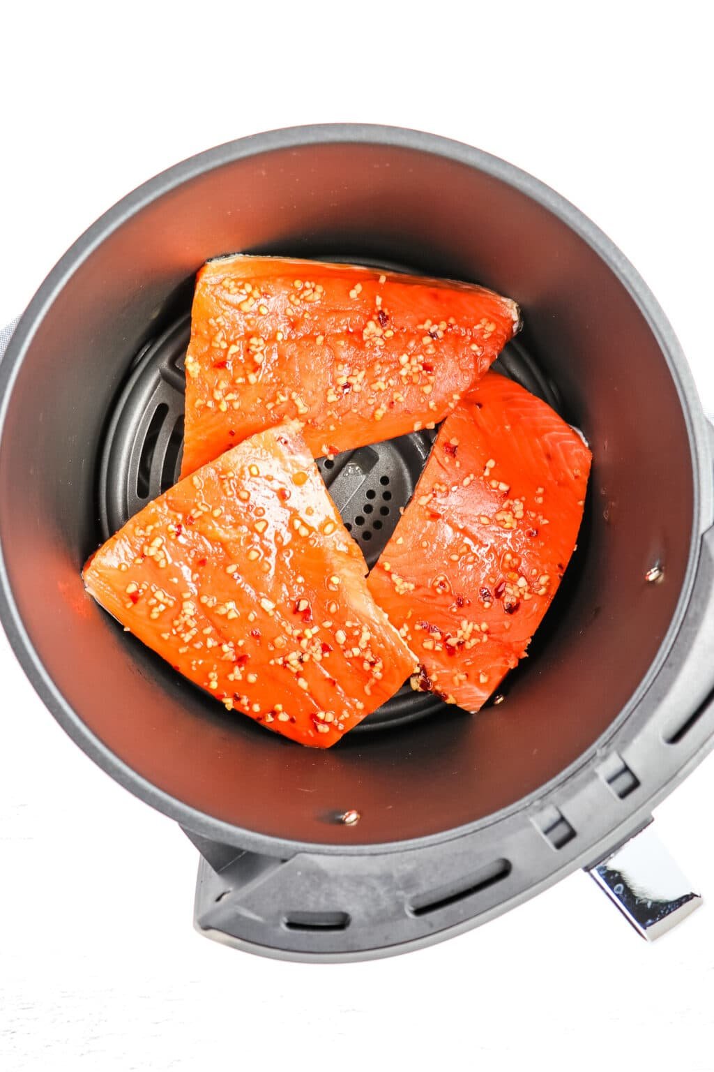 8-Minute Air Fryer Salmon Recipe - Maple Glazed Salmon