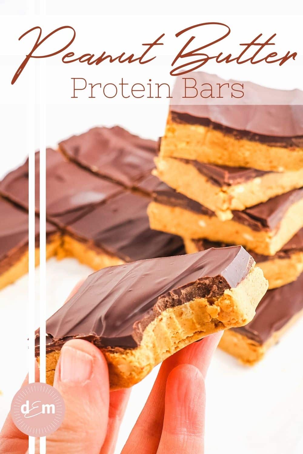 Homemade Peanut Butter Protein Bars - Delightful E Made
