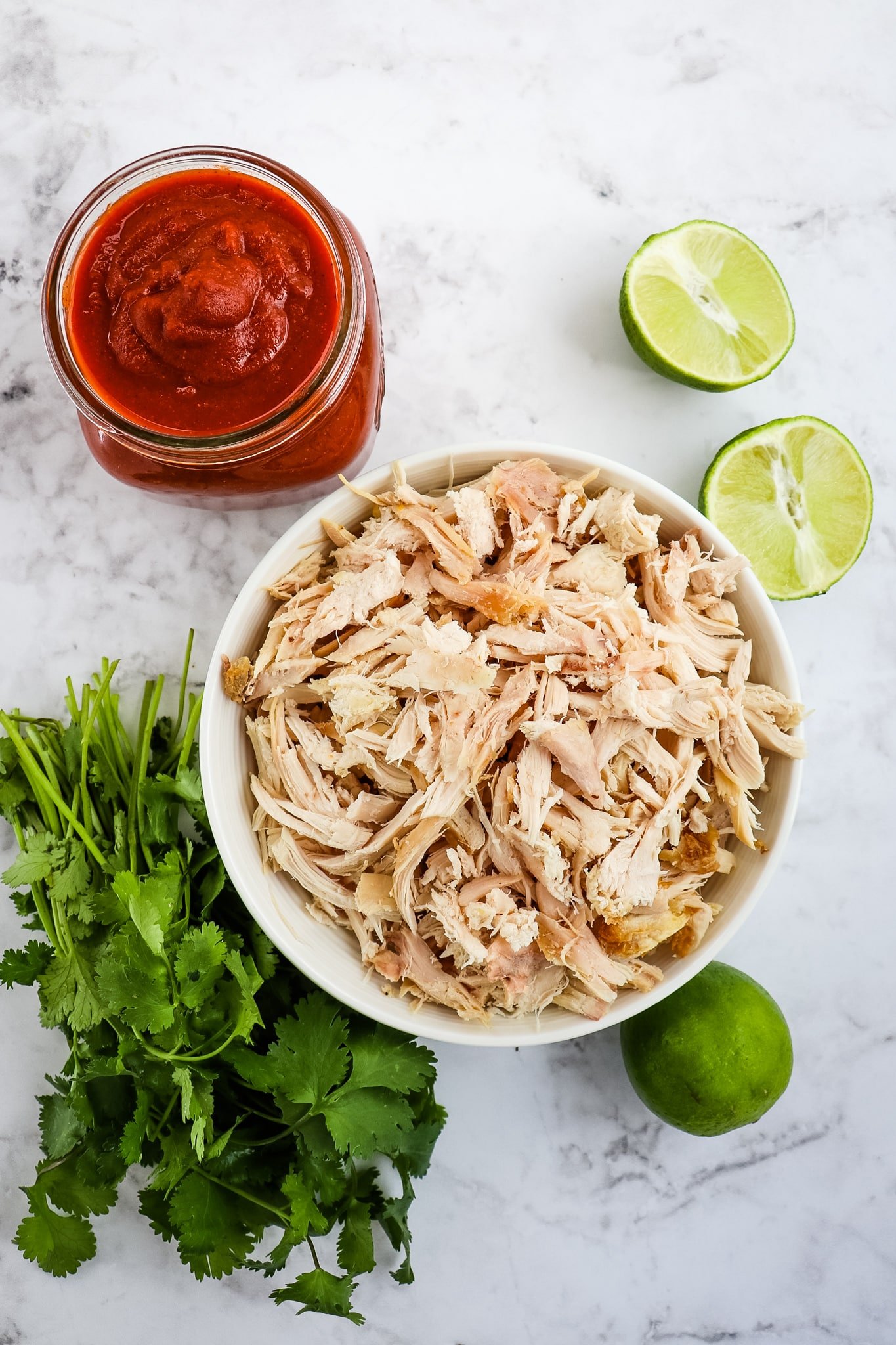 Rotisserie Chicken Tacos - Quick & Easy Shredded Chicken Tacos Recipe