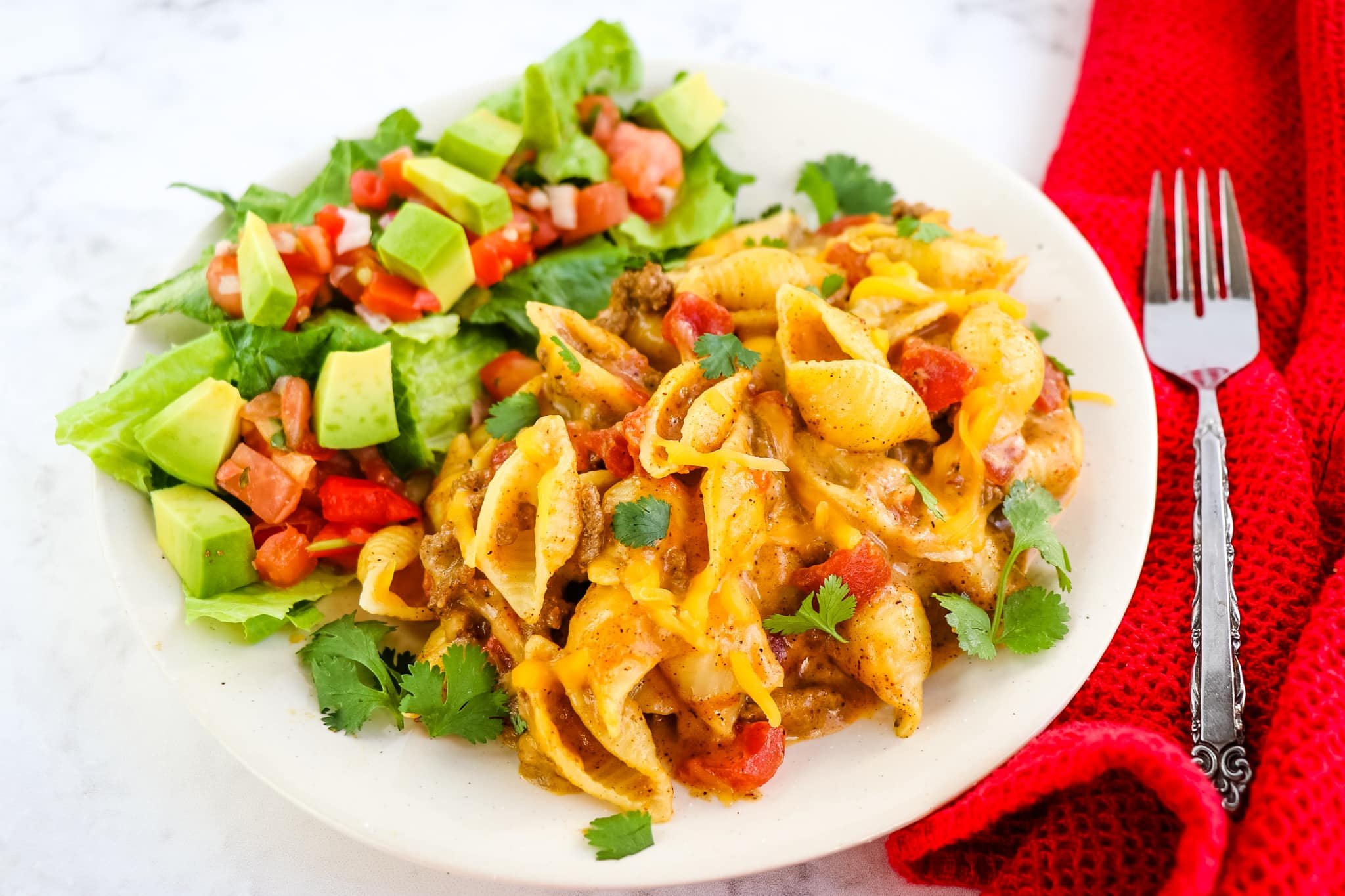 Tasty Taco Macaroni and Cheese Recipe with Rotel