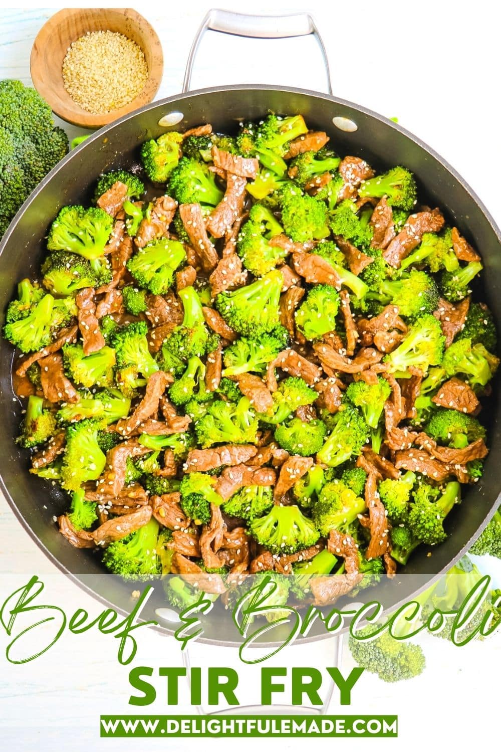 Honey Ginger Beef and Broccoli Stir Fry - Delightful E Made