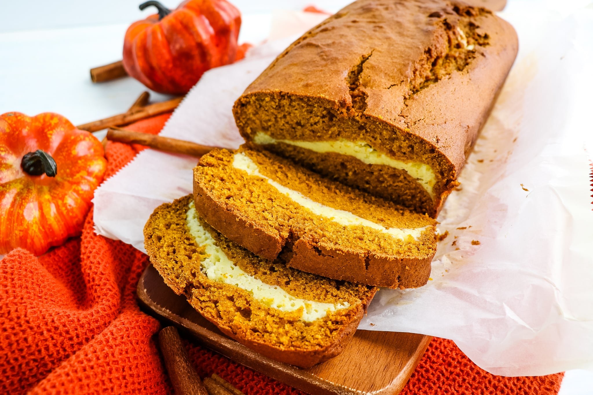 The BEST Cream Cheese Pumpkin Bread {Step-by-Step Photos}