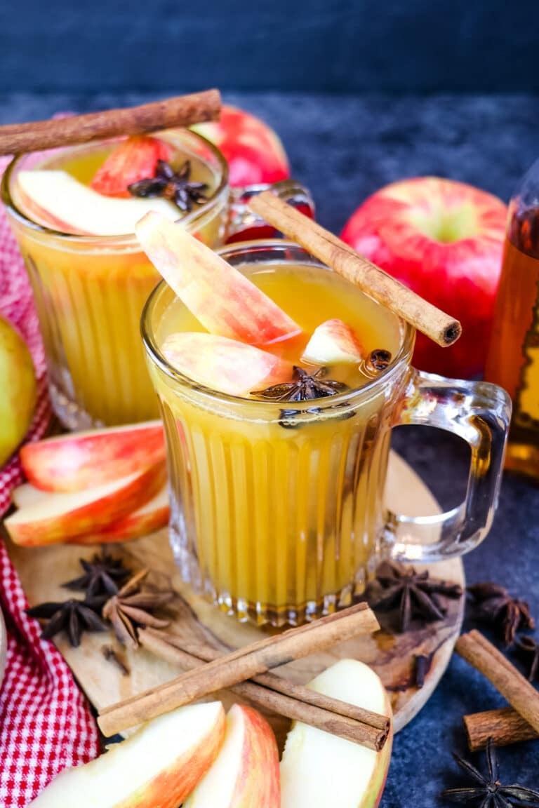 The BEST Apple Cider Hot Toddy Easy Fireball Apple Cider Drink!