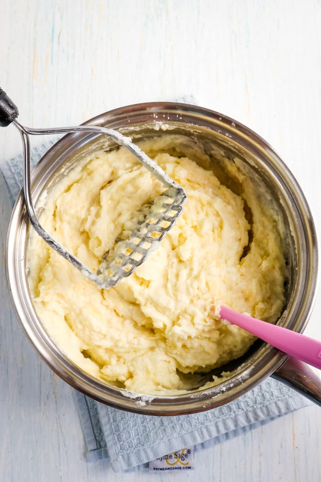 Parmesan Mashed Potatoes | The BEST Cheesy Mashed Potatoes