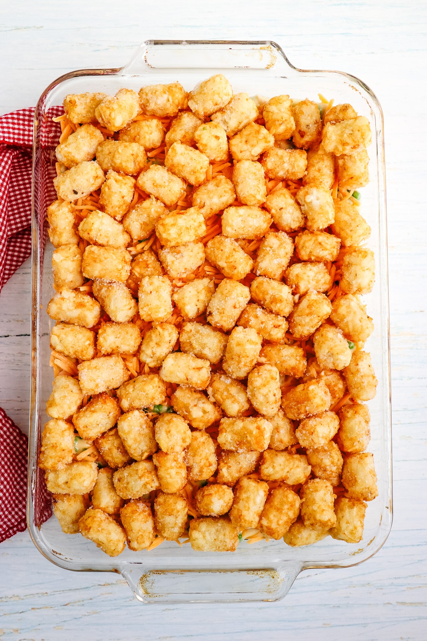 The BEST Chicken Tater Tot Casserole Recipe The best chicken tater tot casserole recipe