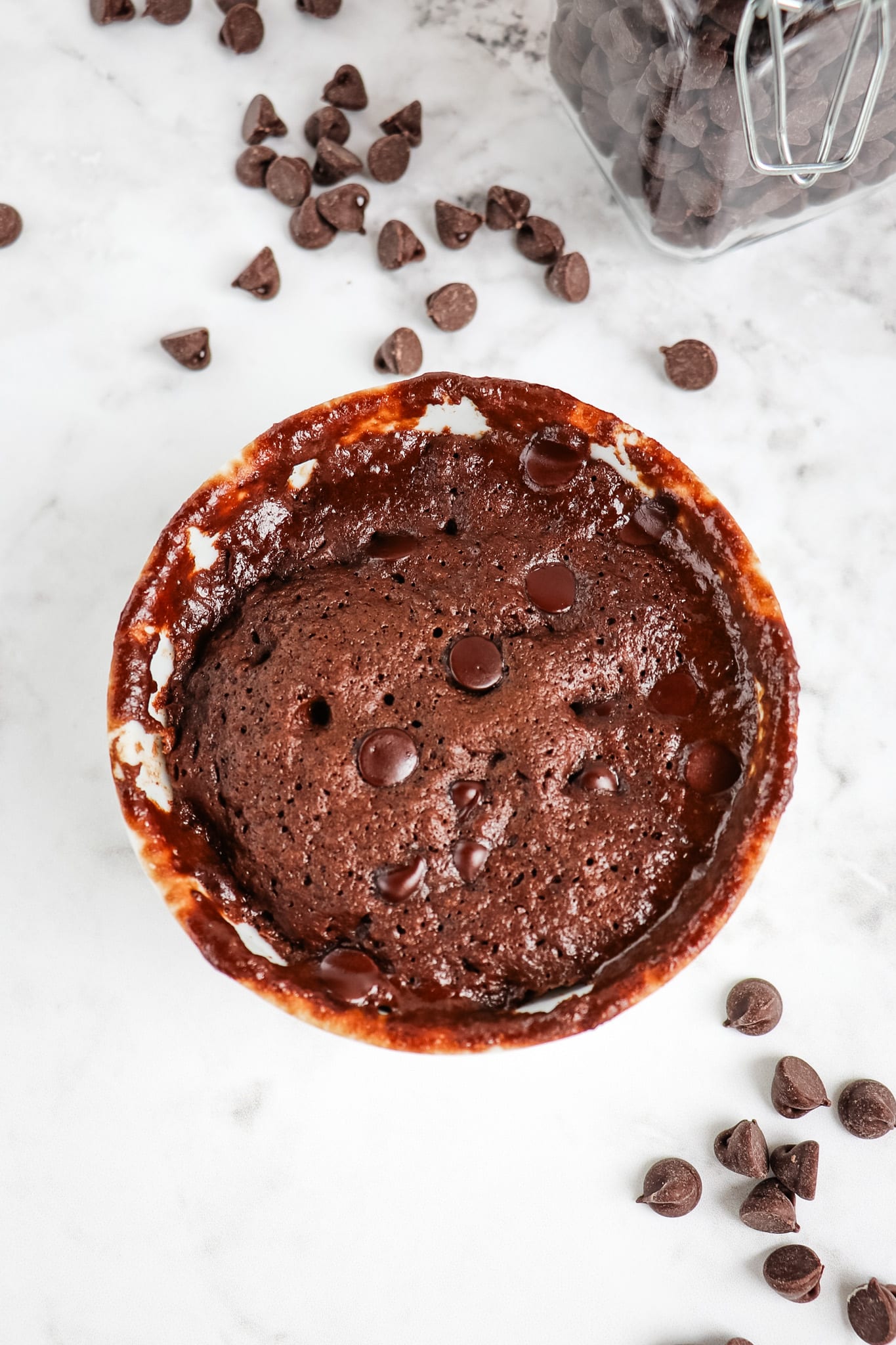 Chocolate Protein Mug Cake: An EASY Microwave Recipe
