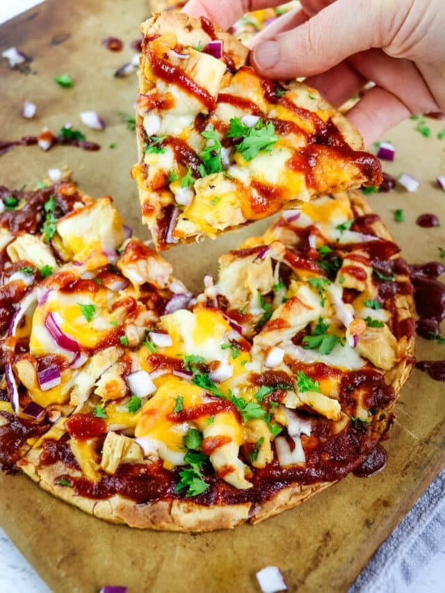 Barbecue Chicken Flatbread Pizza Recipe Delightful E Made